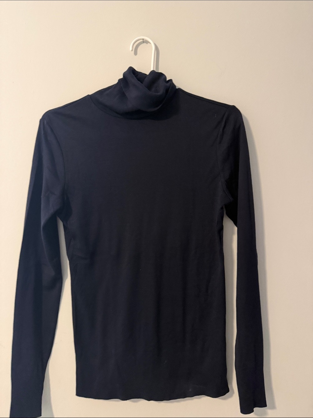 Ralph Lauren Black Long-Sleeve Turtleneck Tee